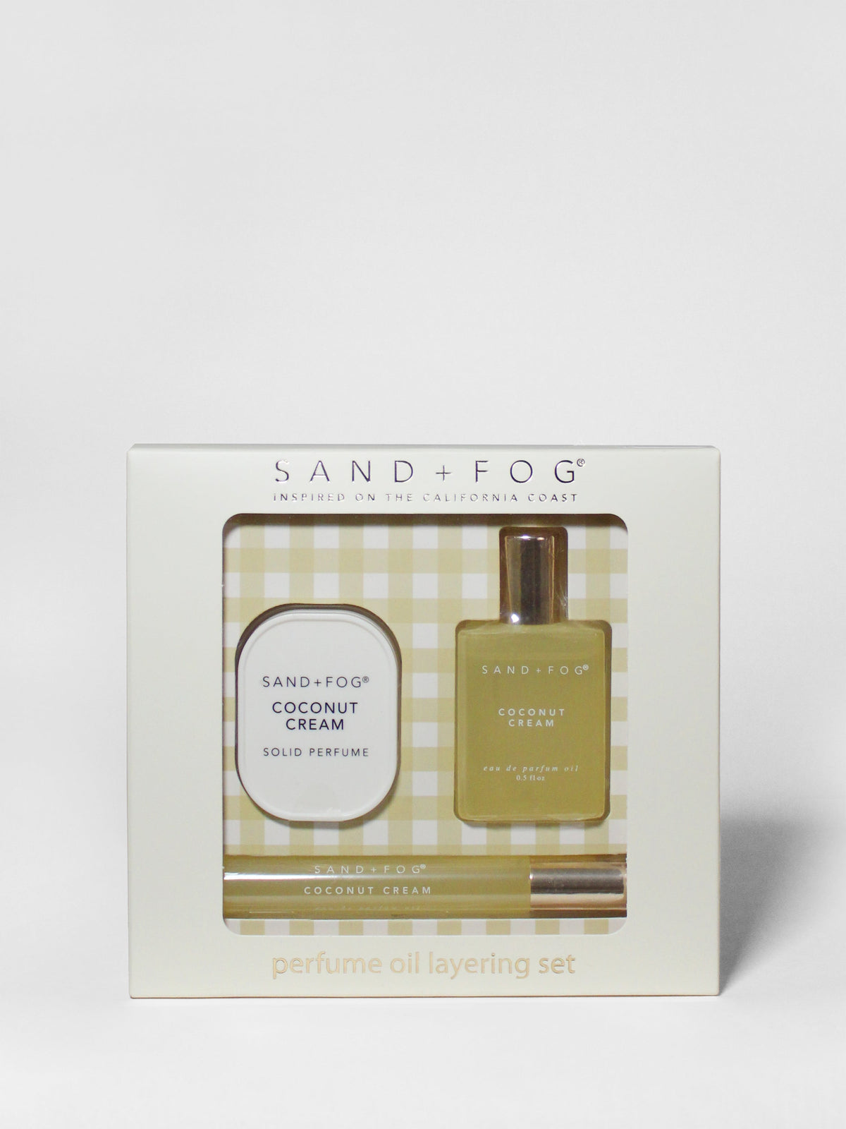 Premium Perfume Oil Rollerballs and Solid Perfume Set - Coconut Cream