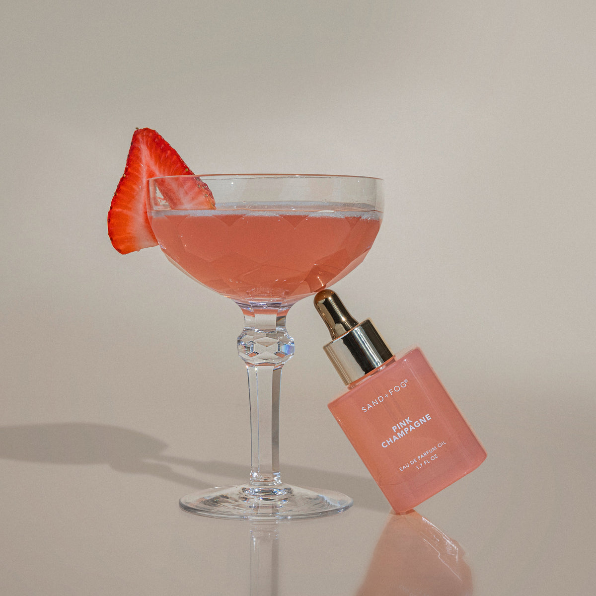 Luxury Pink Champagne 50ml Perfume Oil Dropper