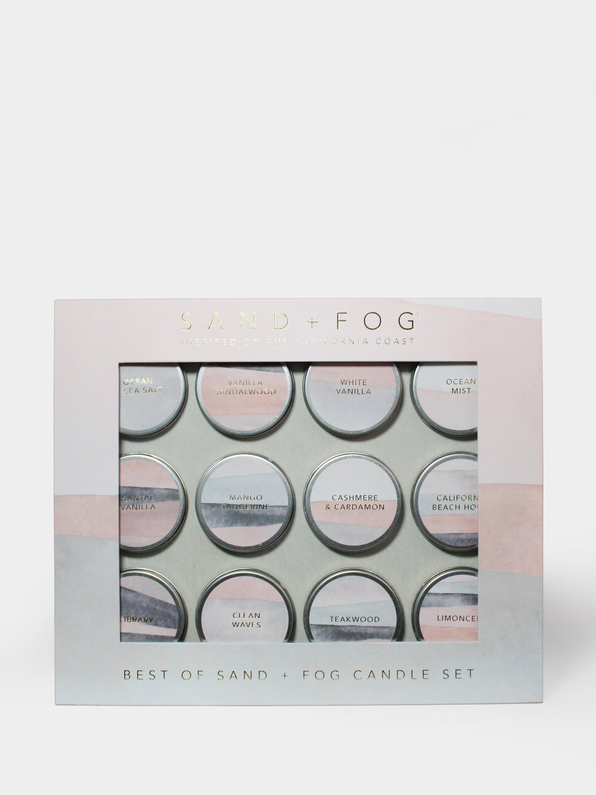 Scented Best of Sand + Fog Mini Candle Set