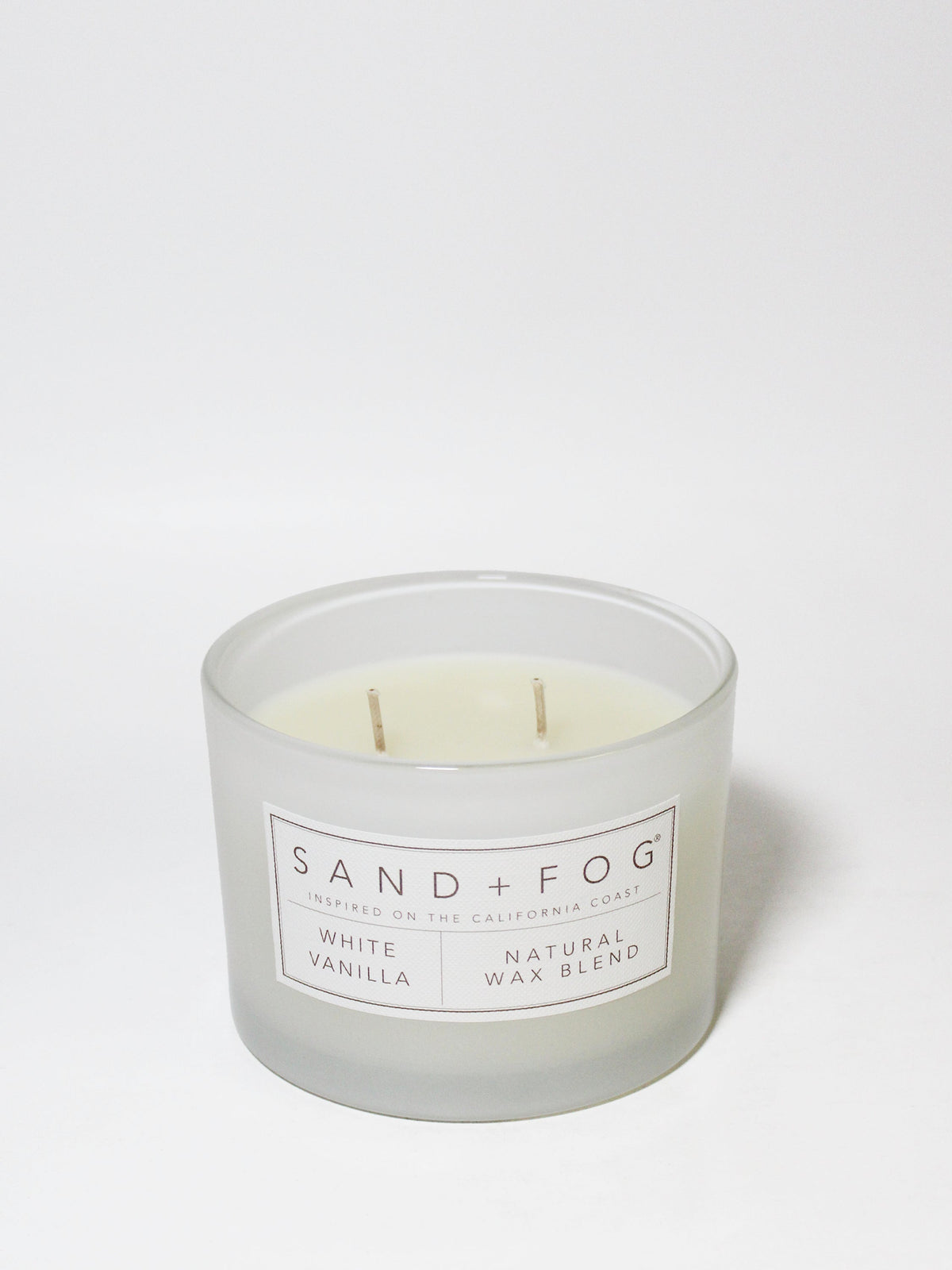 White Vanilla 12 oz scented candle