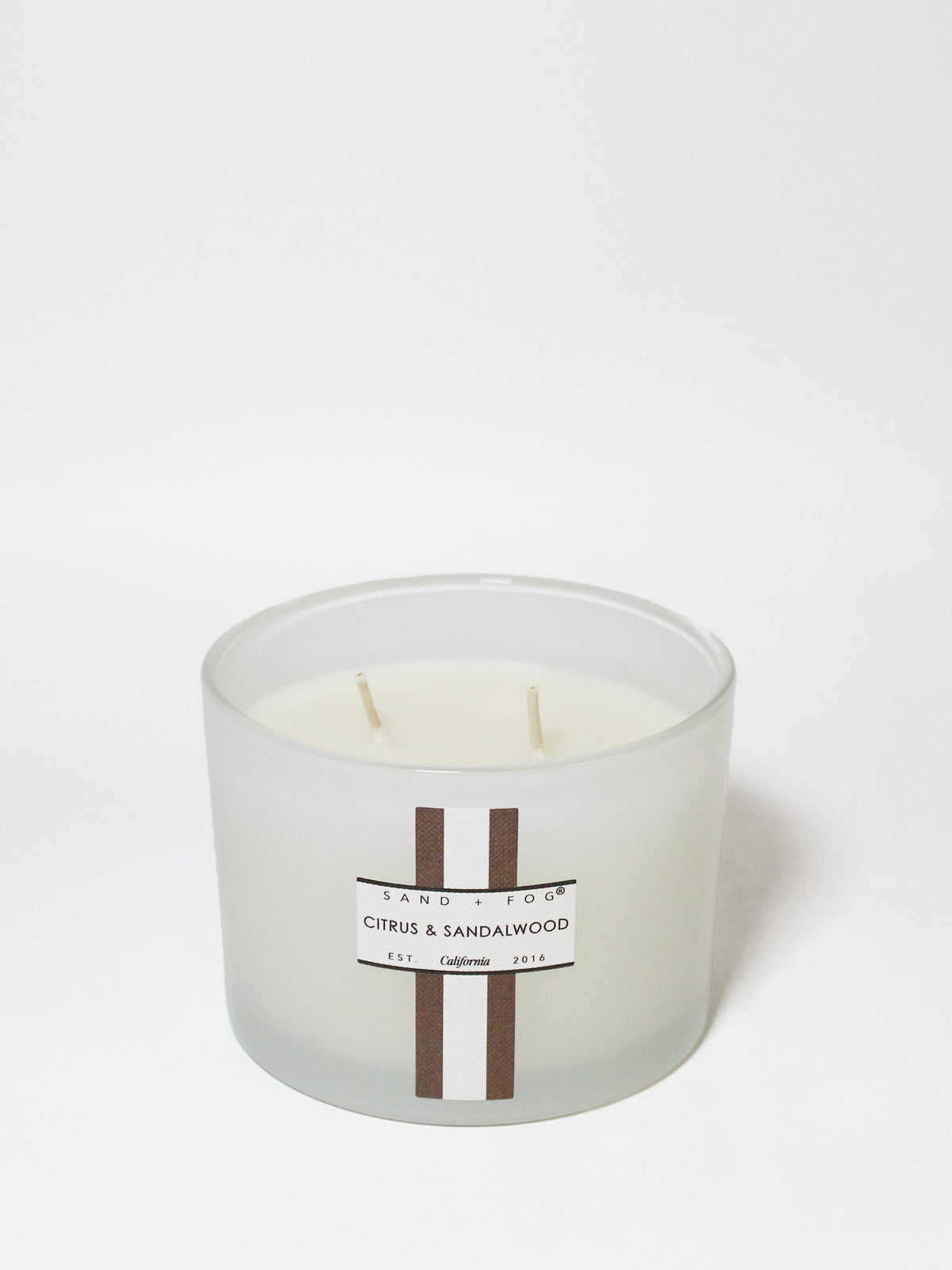Citrus & Sandalwood 12 oz scented candle