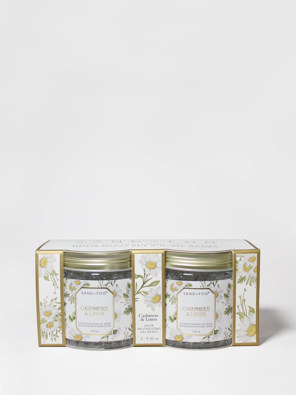 Premium Cashmere & Linen 9.35 oz Gel Scent Beads Pack of 2