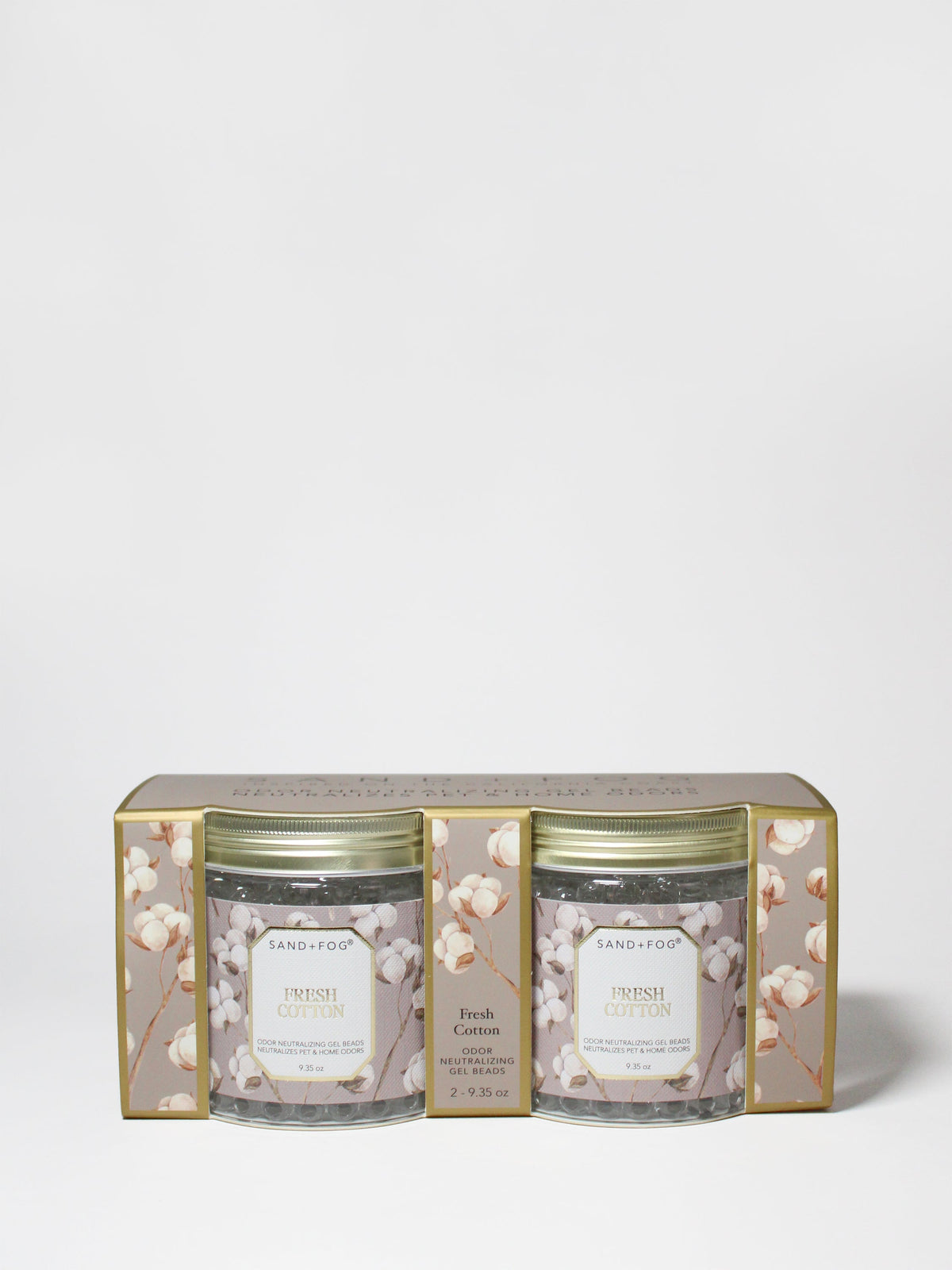 Premium Fresh Cotton 9.35 oz Gel Scent Beads Pack of 2