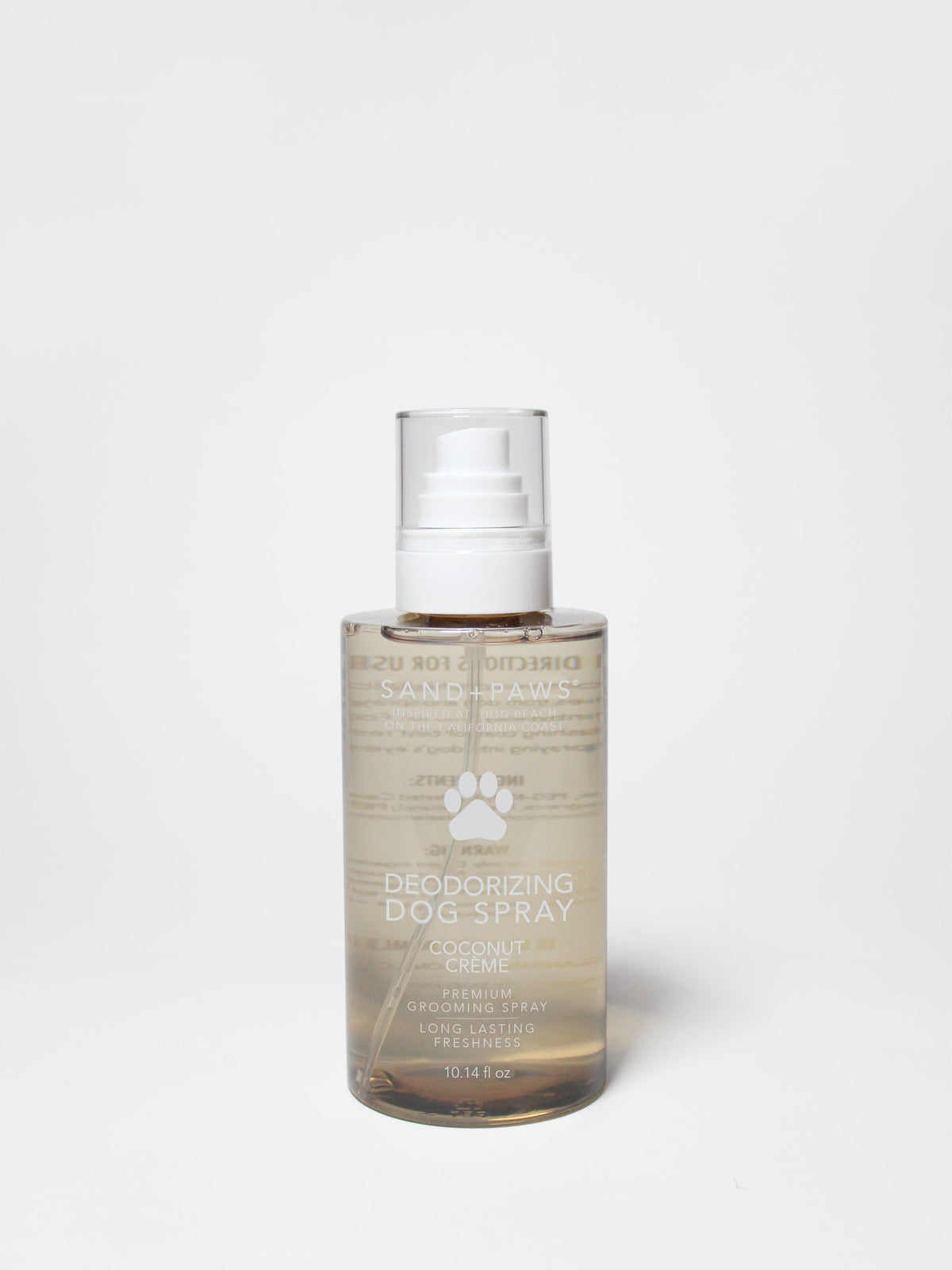 Premium Sand + Paws Pet Deodorizing Spray - Coconut Creme
