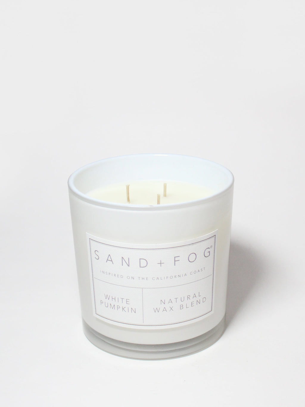 White Pumpkin 21 oz scented candle