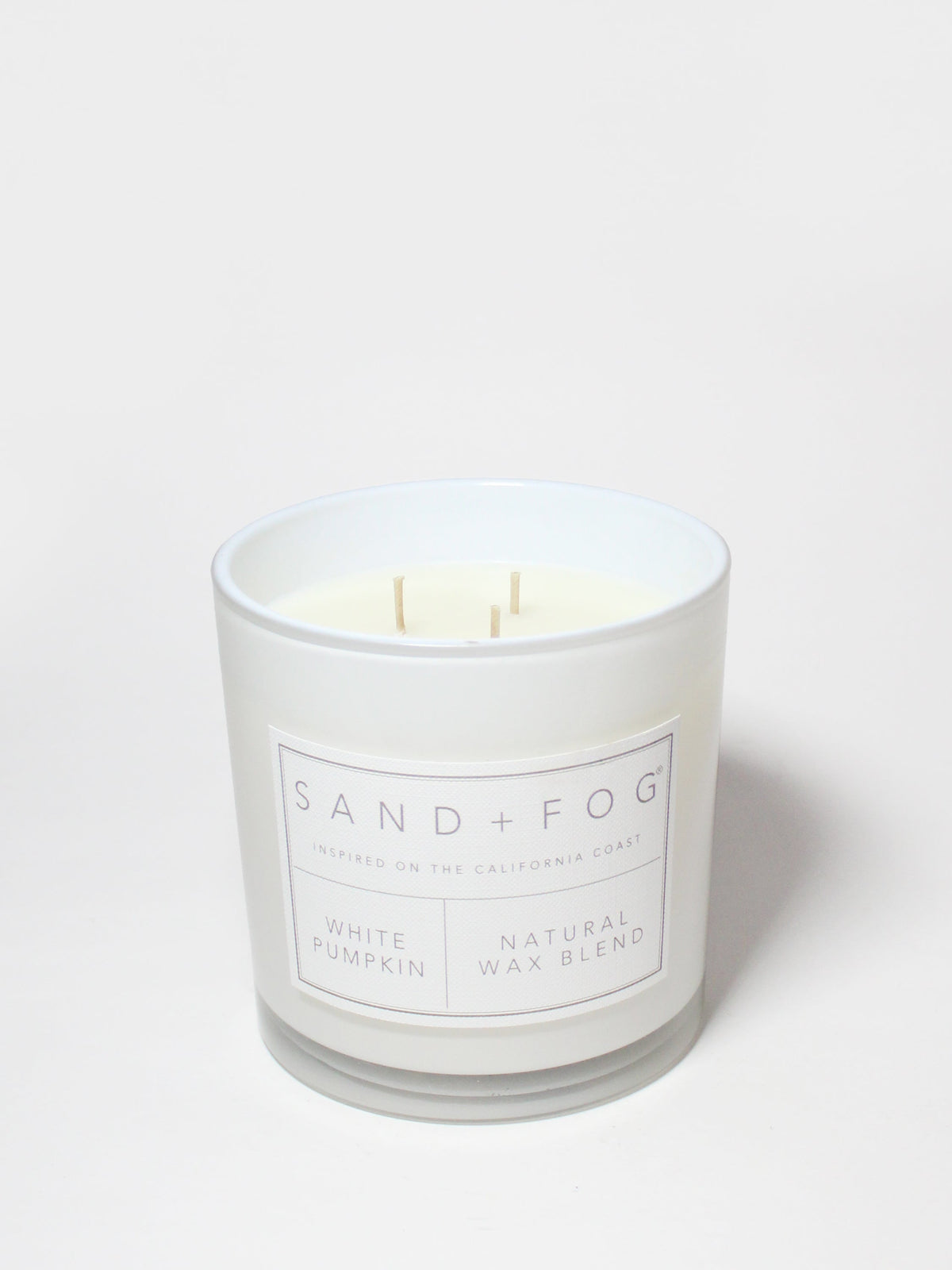 White Pumpkin 21 oz scented candle