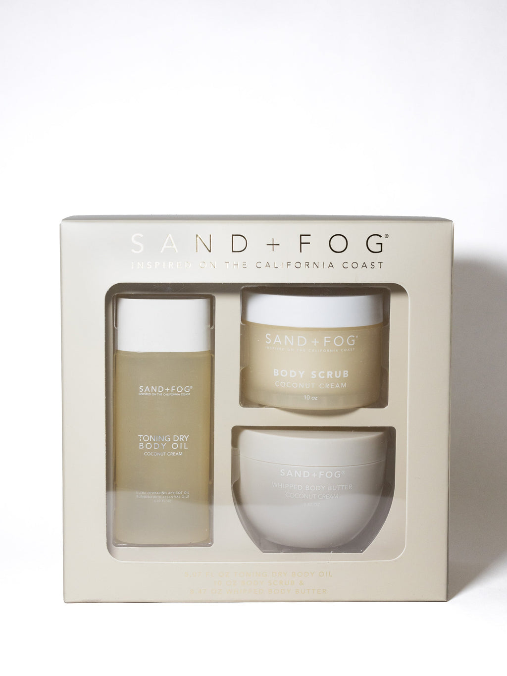 Premium Coconut Cream Body Care Set