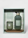 Premium Eucalyptus Mint Hand Soap & Candle Set