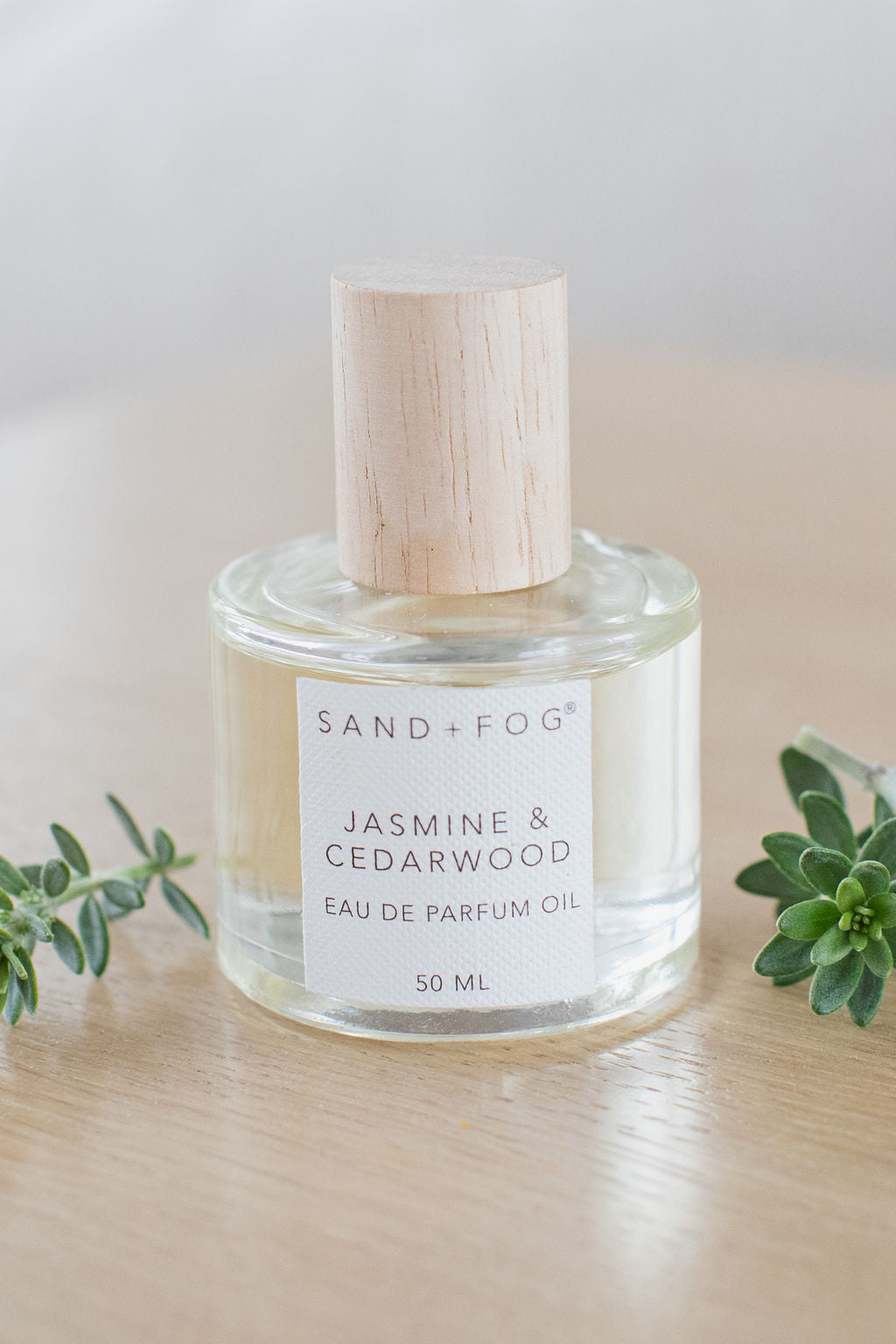 Luxury Jasmine & Cedarwood 50 ml Perfume Oil Rollerball