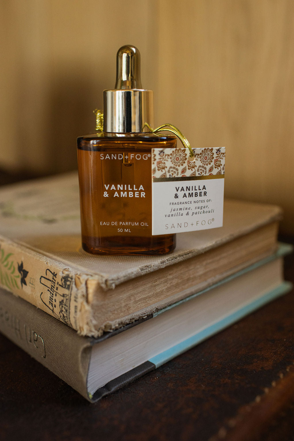 Luxury Vanilla & Amber 50ml Perfume Oil Dropper