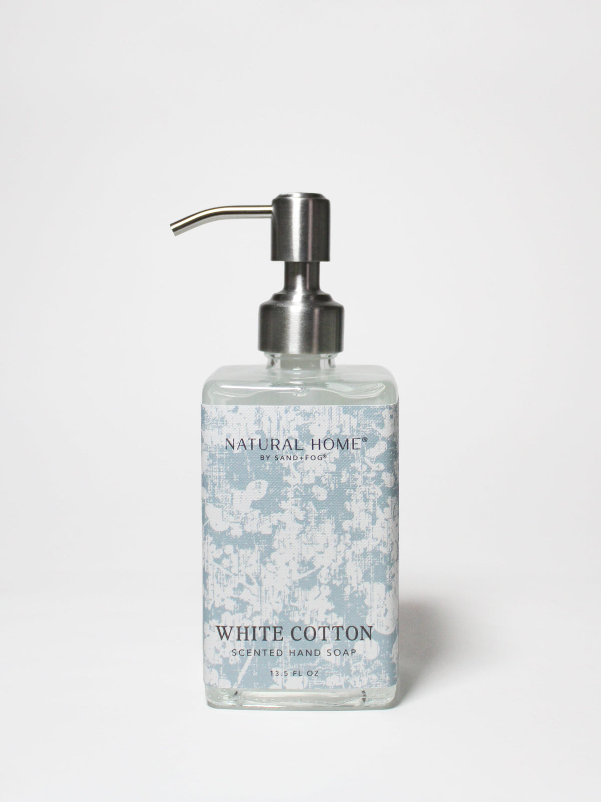 Gentle White Cotton Natural Home 13.5 oz Liquid Hand Soap