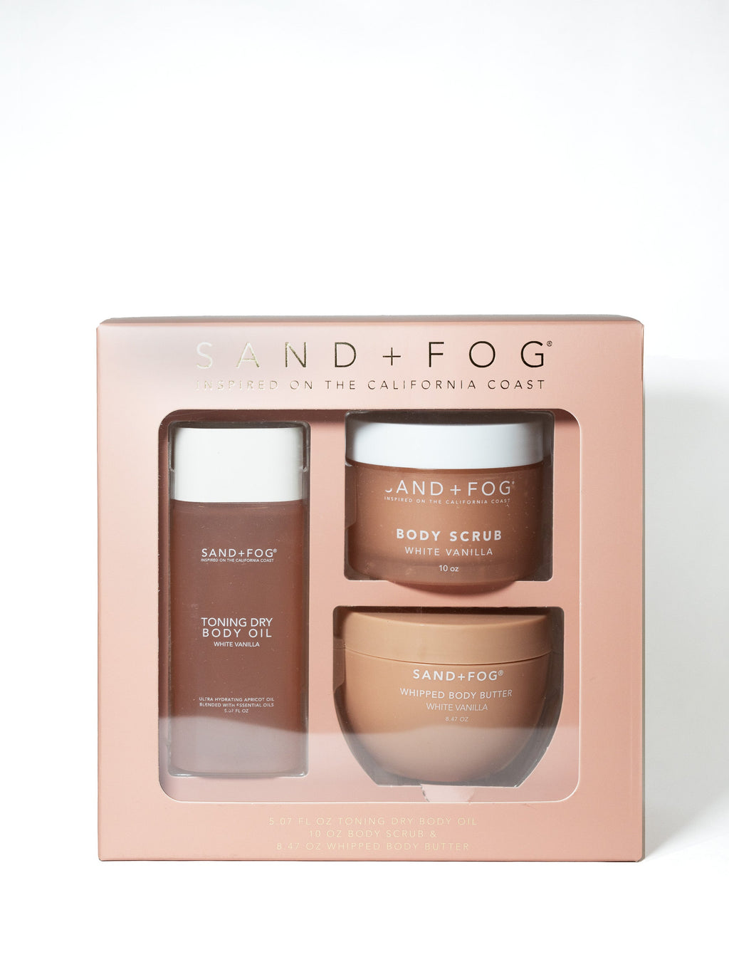 Premium White Vanilla Body Care Set