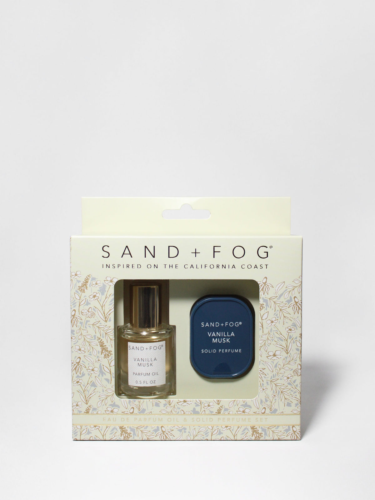 Premium Perfume Oil Rollerball and Solid Perfume Set - Vanilla Musk