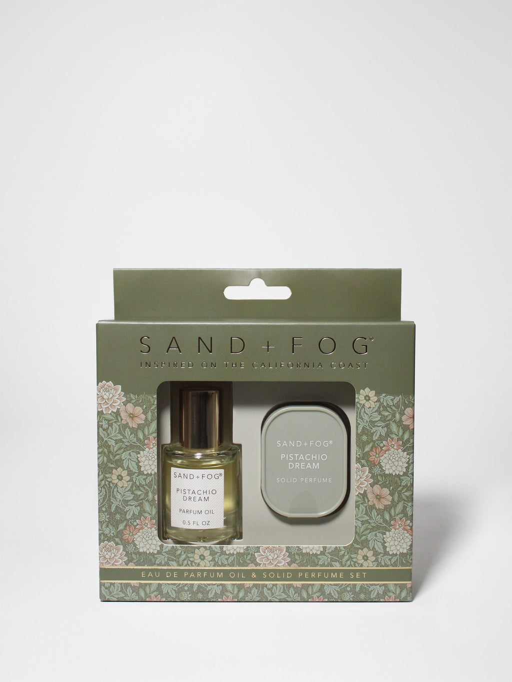 Premium Perfume Oil Rollerball and Solid Perfume Set - Pistachio Dream