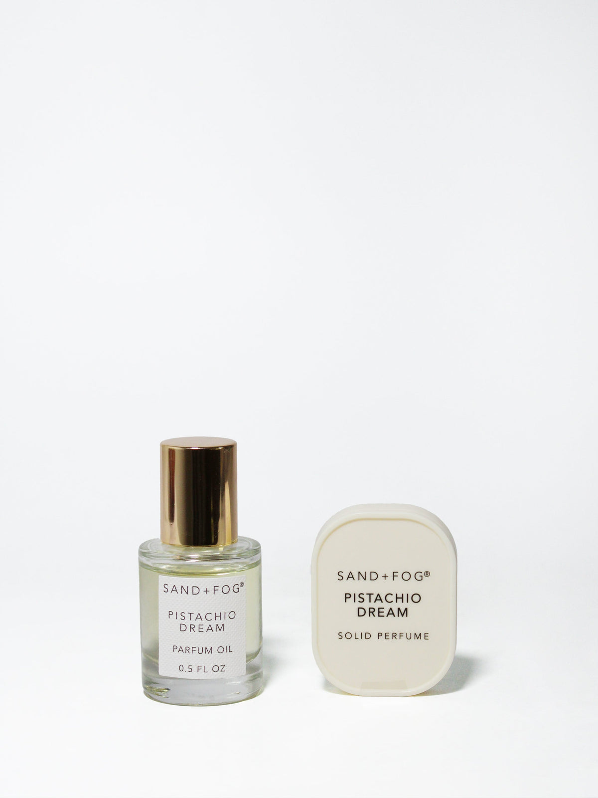 Premium Perfume Oil Rollerball and Solid Perfume Set - Pistachio Dream