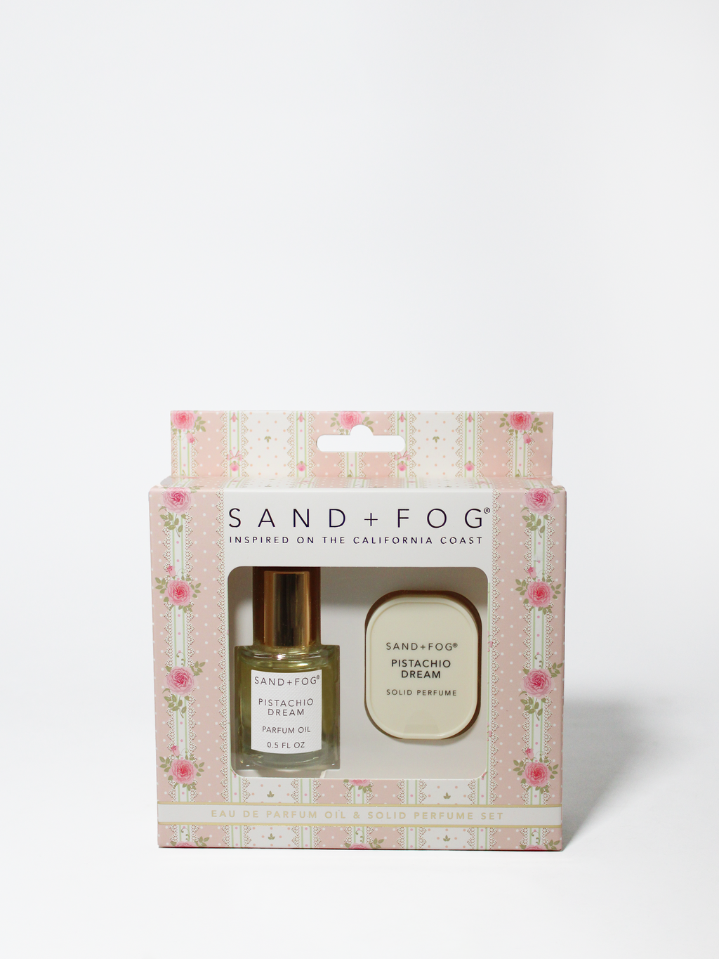 Premium Perfume Oil Rollerball and Solid Perfume Set - Pistachio Dream