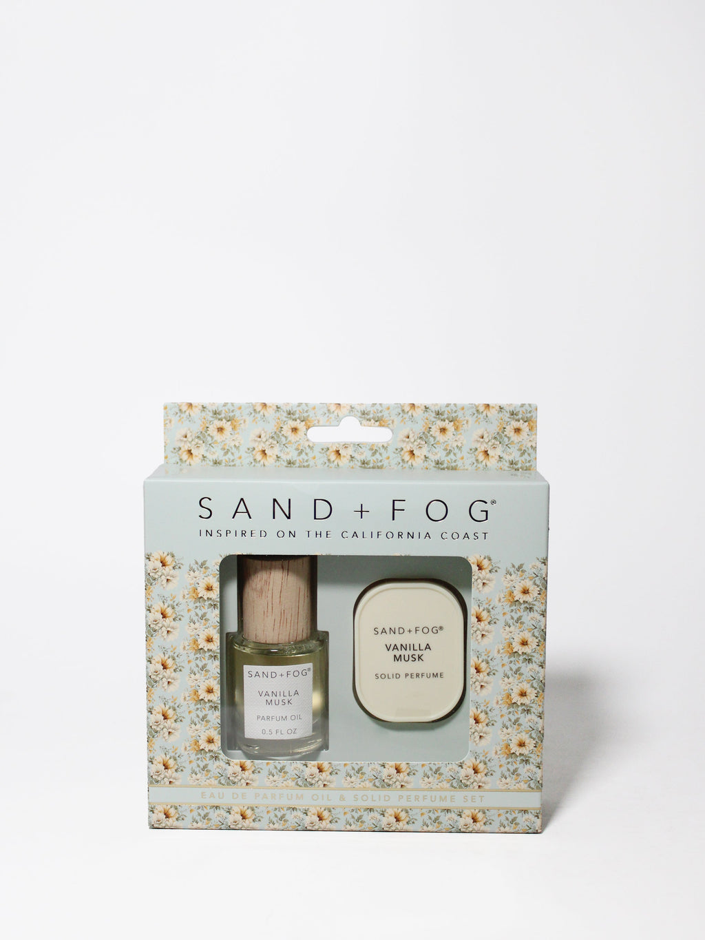 Premium Perfume Oil Rollerball and Solid Perfume Set - Vanilla Musk