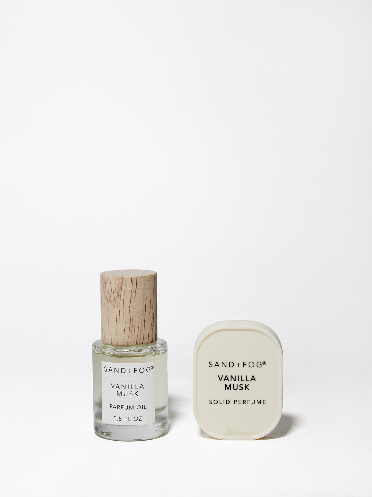Premium Perfume Oil Rollerball and Solid Perfume Set - Vanilla Musk