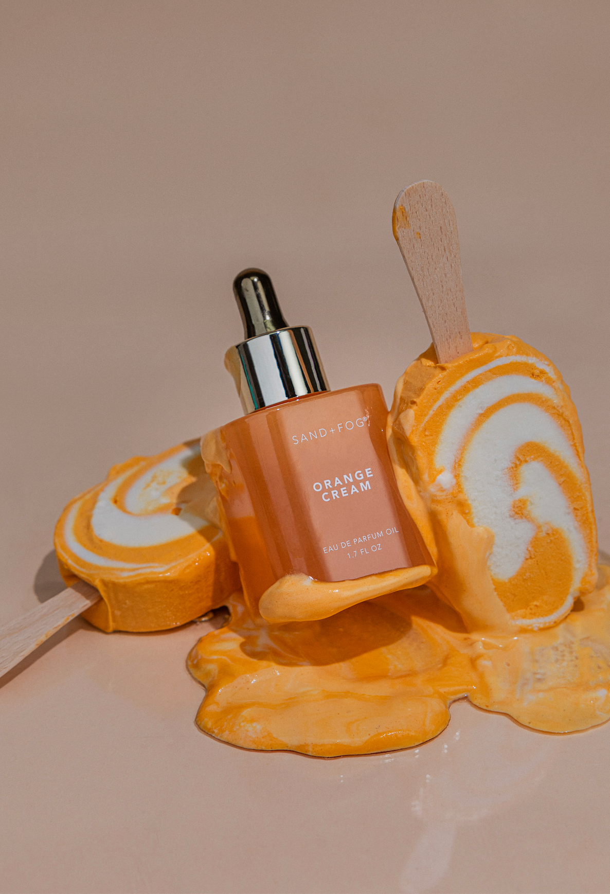 Luxury Orange Cream 50ml Perfume Oil Dropper