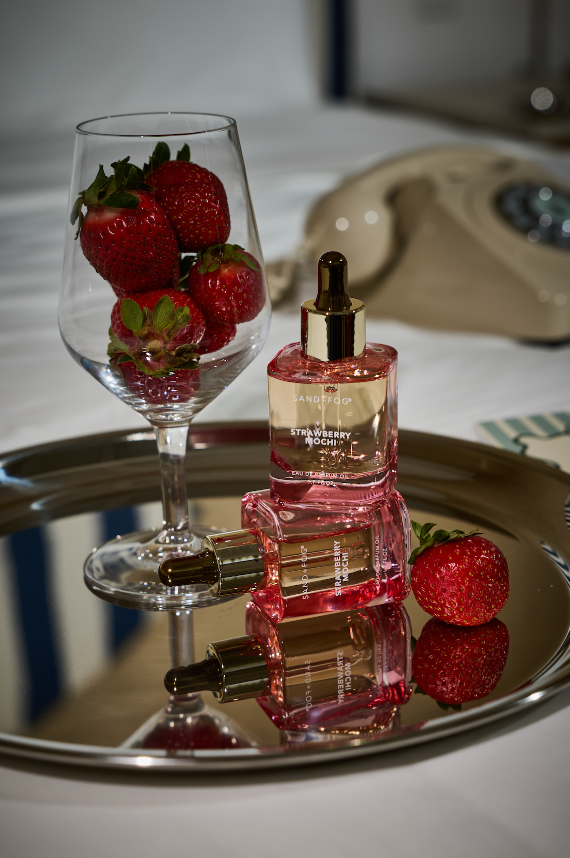 Luxury Strawberry Mochi 50ml Perfume Oil Dropper