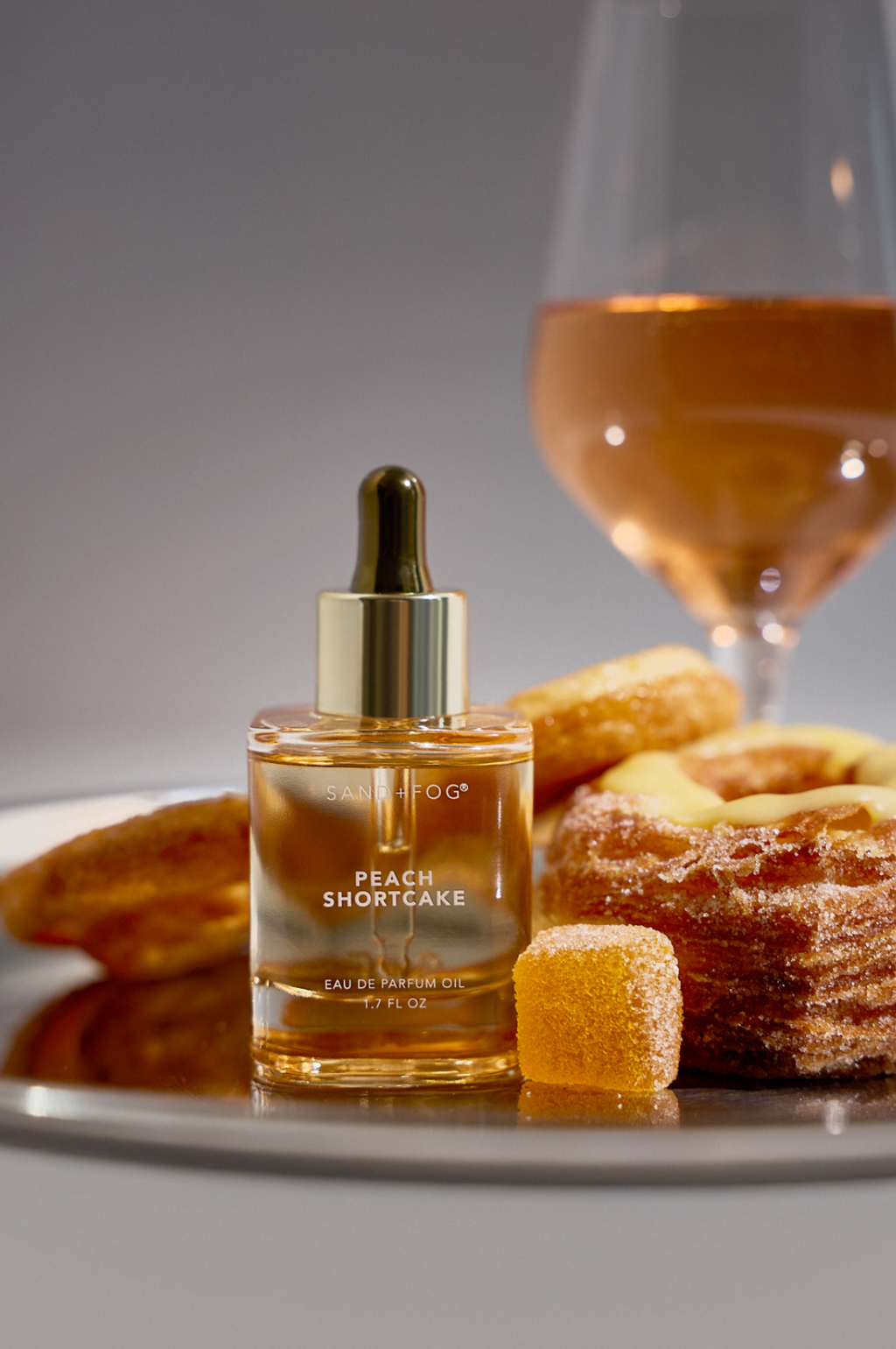 Luxury Peach Shortcake 50ml Perfume Oil Dropper