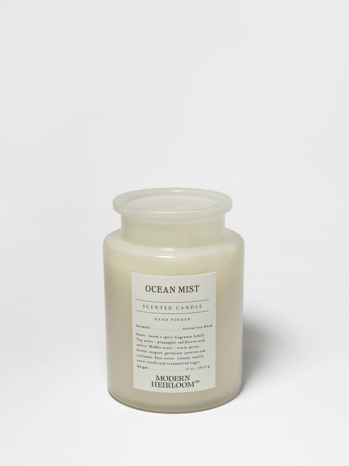 Ocean Mist 12 oz scented candle