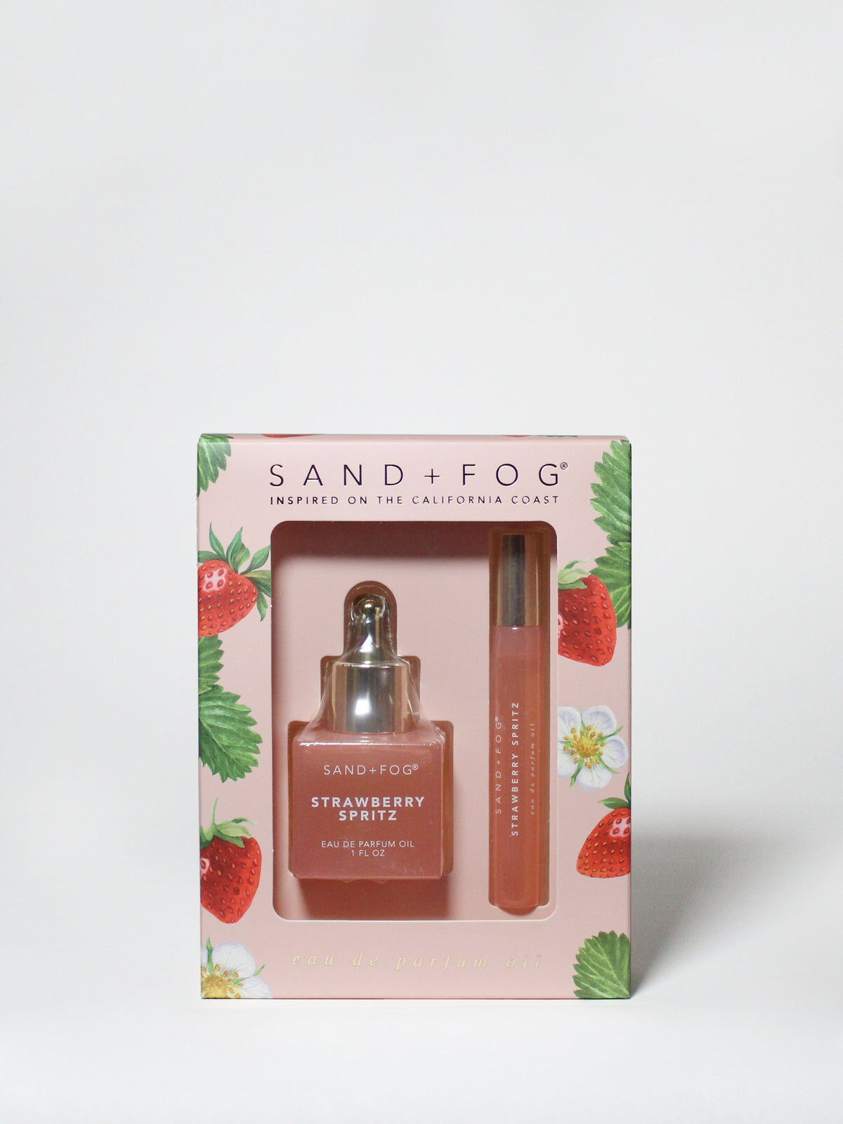 Premium Perfume Oil Rollerball and Perfume Dropper Set - Strawberry Spritz